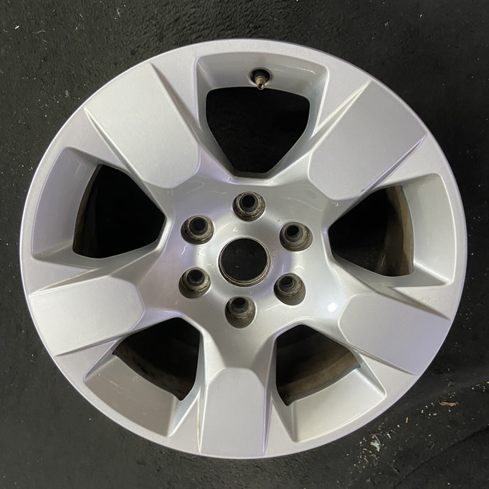18" DODGE 1500 PICKUP 19 , 18x8 , , 5 spoke , opt WBB Original OEM Wheel Rim - Side Profile
