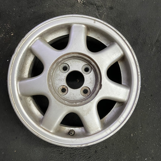 14" NX 91-93 14x6 Original OEM Wheel Rim - Angle View
