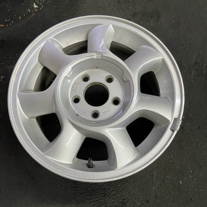 15" THUNDERBIRD 93 15x6.5 , 7 spoke , L. Original OEM Wheel Rim - Side Profile