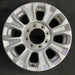 18" FORD F250SD PICKUP 20-22 18x8, aluminum, 8 spoke, silver Original OEM Wheel - Angle View