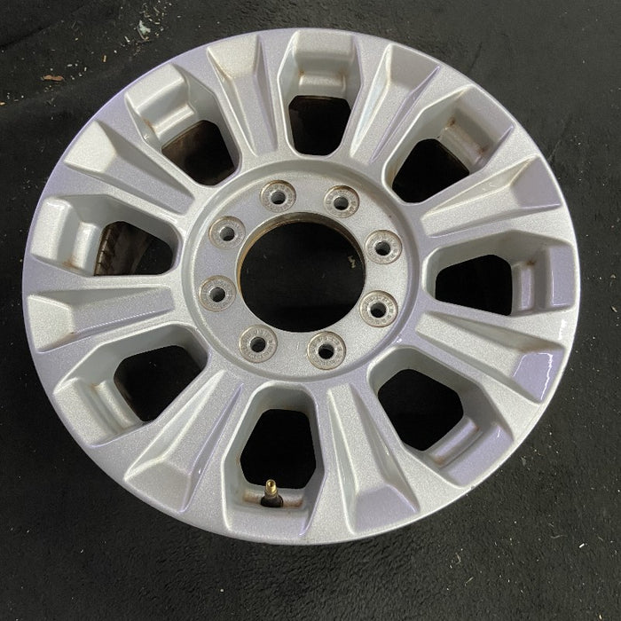 18" FORD F250SD PICKUP 20-22 18x8 aluminum 8 spoke silver Original OEM Wheel Rim