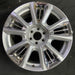 22" SIERRA 1500 PICKUP 23 22x9, raised spoke, 10 spoke, opt RPT Original OEM - Angle View