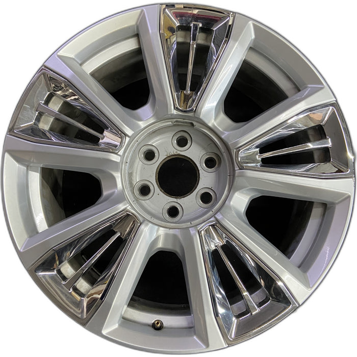 22" SIERRA 1500 PICKUP 23 22x9, raised spoke, 10 spoke, opt RPT Original OEM - Front View