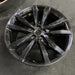 20" F-PACE 17-19 20x8.5 , 5 double spoke, w/notched spoke, machined face - Side Profile