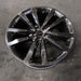 20" F-PACE 17-19 20x8.5 , 5 double spoke, w/notched spoke, machined face - Close-Up Detail