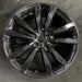 20" F-PACE 17-19 20x8.5 , 5 double spoke, w/notched spoke, machined face - Angle View