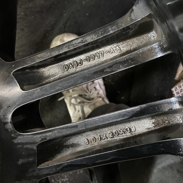 20" EDGE 13 20x8 , , black with machined edges Original OEM Wheel Rim