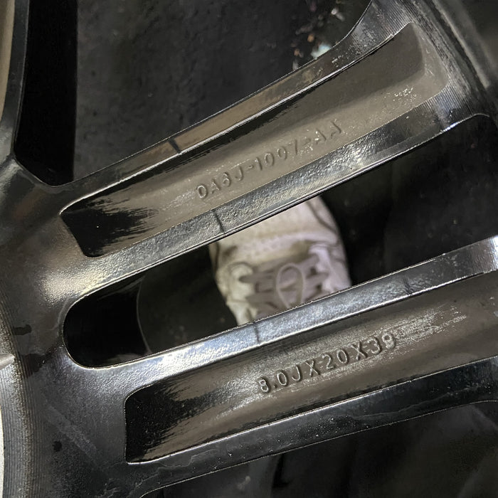 20" EDGE 13 20x8 , , black with machined edges Original OEM Wheel Rim