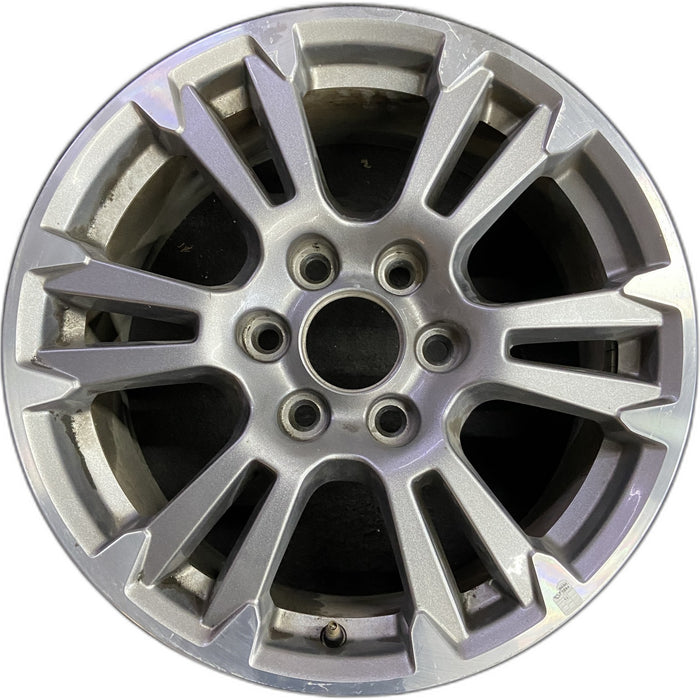 18" FORD F150 PICKUP 15-17 18x7.5, aluminum, 12 spoke Original OEM Wheel Rim - Front View