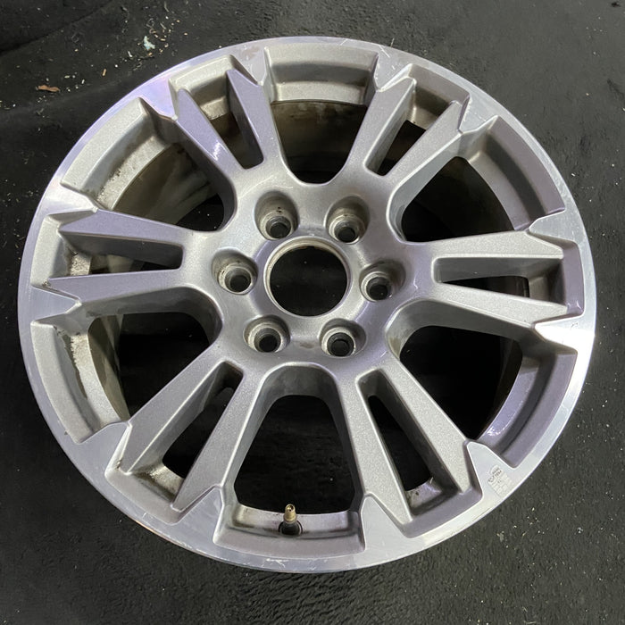 18" FORD F150 PICKUP 15-17 18x7.5, aluminum, 12 spoke Original OEM Wheel Rim - Side Profile