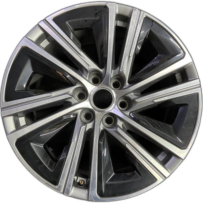 20" LYRIQ 23 20x9 opt NZN Original OEM Wheel Rim - Front View