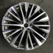 21" LEXUS RX350 23-25 21x8 20 spoke machined black Original OEM Wheel Rim - Additional View