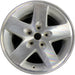 17" WRANGLER 07-08 17x7.5, machined finish Original OEM Wheel Rim - Front View