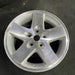 17" WRANGLER 07-08 17x7.5, machined finish Original OEM Wheel Rim - Side Profile