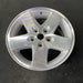 17" WRANGLER 07-08 17x7.5, machined finish Original OEM Wheel Rim - Close-Up Detail