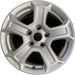 17" WRANGLER 18 VIN X , 17x7.5, , aluminum, straight spoke, w/recessed outer - Front View