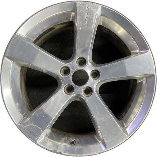 19" CALIBER 07-09 19x7.5 , polished Original OEM Wheel Rim - Front View