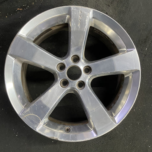 19" CALIBER 07-09 19x7.5 , polished Original OEM Wheel Rim - Angle View