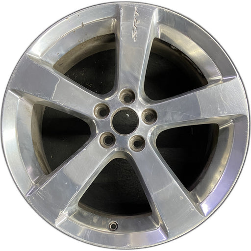 19" CALIBER 07-09 19x7.5 , polished Original OEM Wheel Rim - Front View
