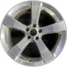 19" CALIBER 07-09 19x7.5 , polished Original OEM Wheel Rim - Front View