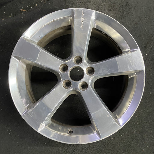 19" CALIBER 07-09 19x7.5 , polished Original OEM Wheel Rim - Angle View