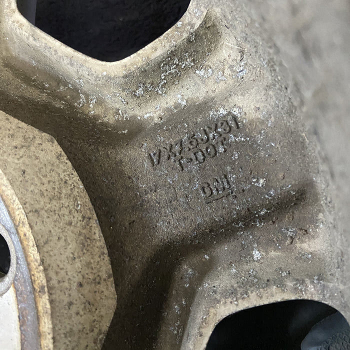 17" AVALANCHE 1500 07-10 17x7.5", aluminum, , pentastar groove that connects all spokes Original OEM Wheel Rim