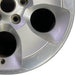 18" WRANGLER 13 18x7.5 5 hole Original OEM Wheel Rim - Close-Up Detail