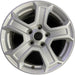 17" WRANGLER 18 VIN X , 17x7.5, , aluminum, straight spoke, w/recessed outer - Front View