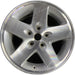 17" WRANGLER 07-08 17x7.5, machined finish Original OEM Wheel Rim - Front View