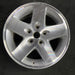 17" WRANGLER 07-08 17x7.5, machined finish Original OEM Wheel Rim - Angle View