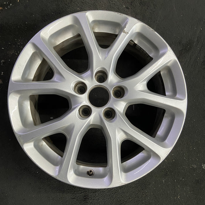 17" CHEROKEE 14-17 17x7, aluminum Original OEM Wheel Rim - Angle View