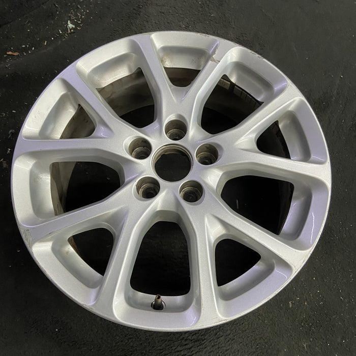 17" CHEROKEE 14-17 17x7, aluminum Original OEM Wheel Rim - Side Profile