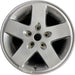 17" WRANGLER 07-08 17x7.5, silver Original OEM Wheel Rim - Front View