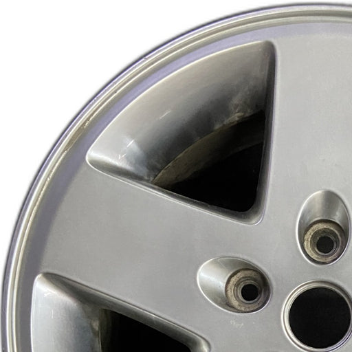 17" WRANGLER 07-08 17x7.5 silver Original OEM Wheel Rim - Angle View