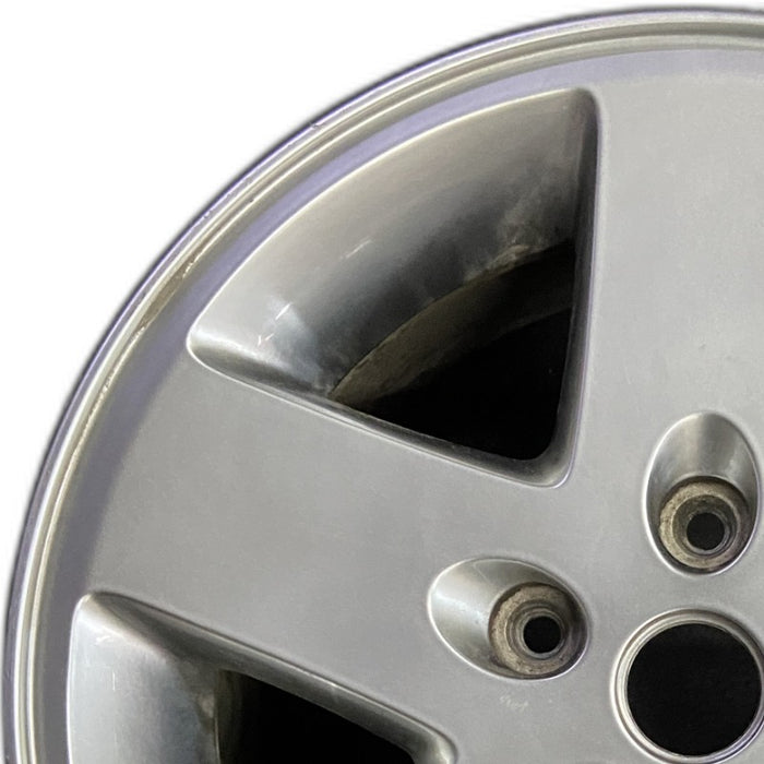 17" WRANGLER 07-08 17x7.5 silver Original OEM Wheel Rim - Angle View