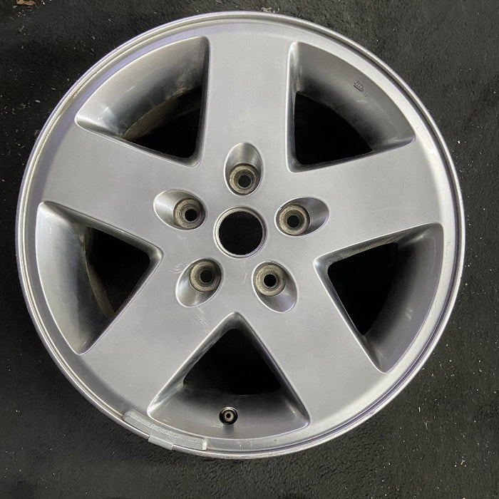 17" WRANGLER 07-08 17x7.5 silver Original OEM Wheel Rim - Additional View