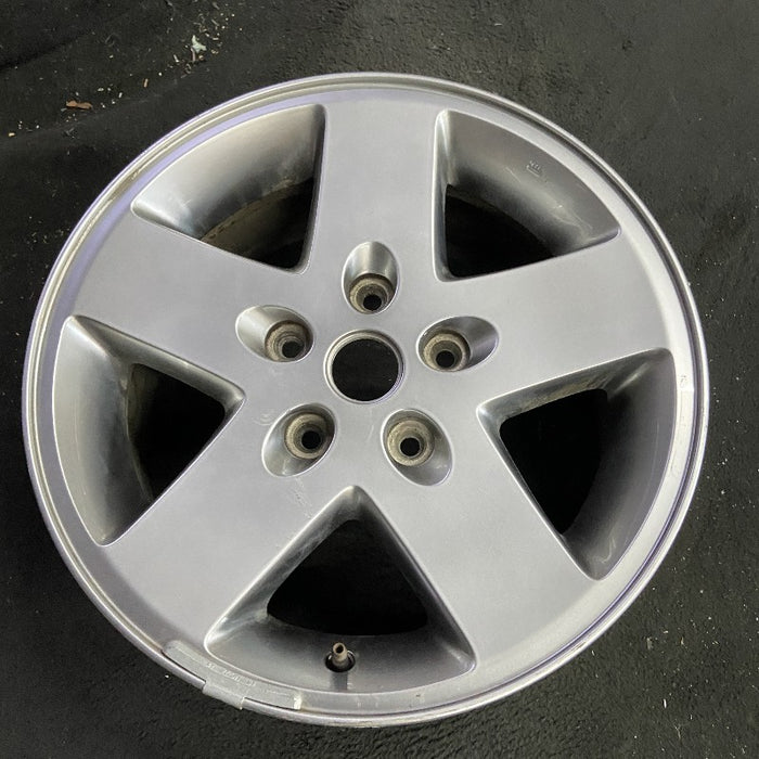 17" WRANGLER 07-08 17x7.5 silver Original OEM Wheel Rim - View 7