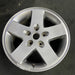 17" WRANGLER 07-08 17x7.5, silver Original OEM Wheel Rim - Side Profile
