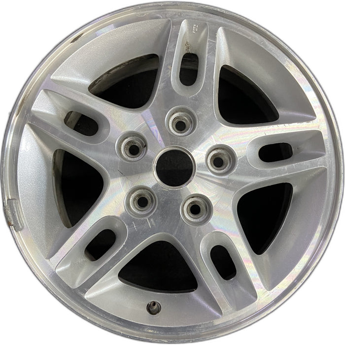 16" GRAND CHEROKEE 99-00 16x7, aluminum, 5 large triangular holes Original OEM Wheel Rim