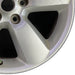20" DODGE 1500 PICKUP 14-18 20x8 natural opt WHE Original OEM Wheel Rim - Close-Up Detail