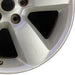 20" DODGE 1500 PICKUP 14-18 20x8 natural opt WHE Original OEM Wheel Rim - Close-Up Detail