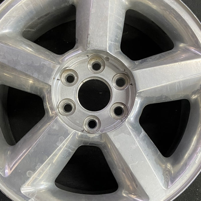 20" AVALANCHE 1500 07 20x8.5 5 spoke covered lug nuts w/o groove in spoke; - Angle View