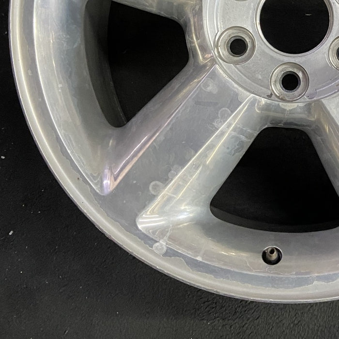 20" AVALANCHE 1500 07 20x8.5 5 spoke covered lug nuts w/o groove in spoke; - Additional View