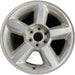 20" AVALANCHE 1500 07 20x8.5 5 spoke covered lug nuts w/o groove in spoke; - Front View
