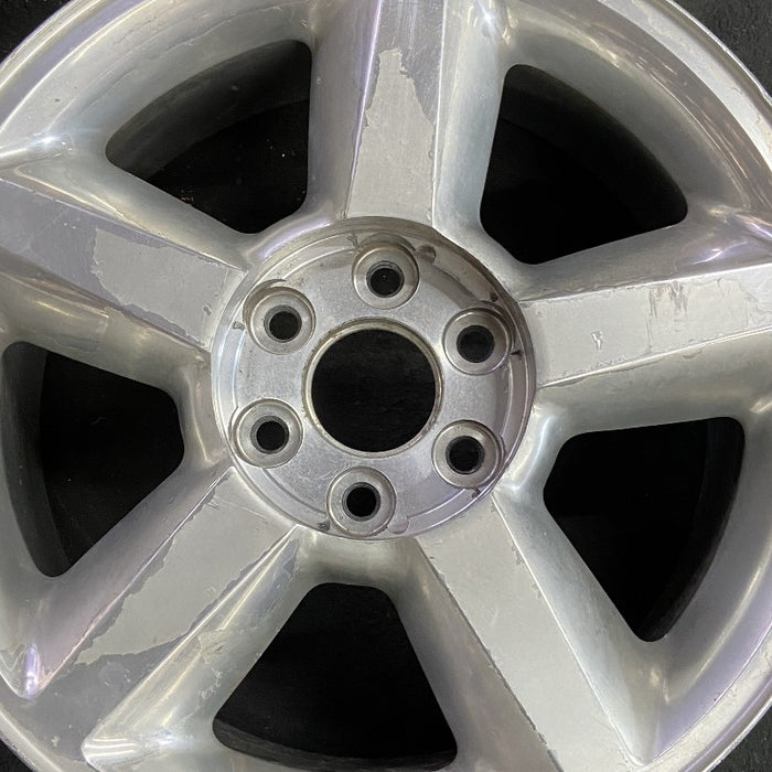 20" AVALANCHE 1500 07 20x8.5 5 spoke covered lug nuts w/o groove in spoke; - Angle View