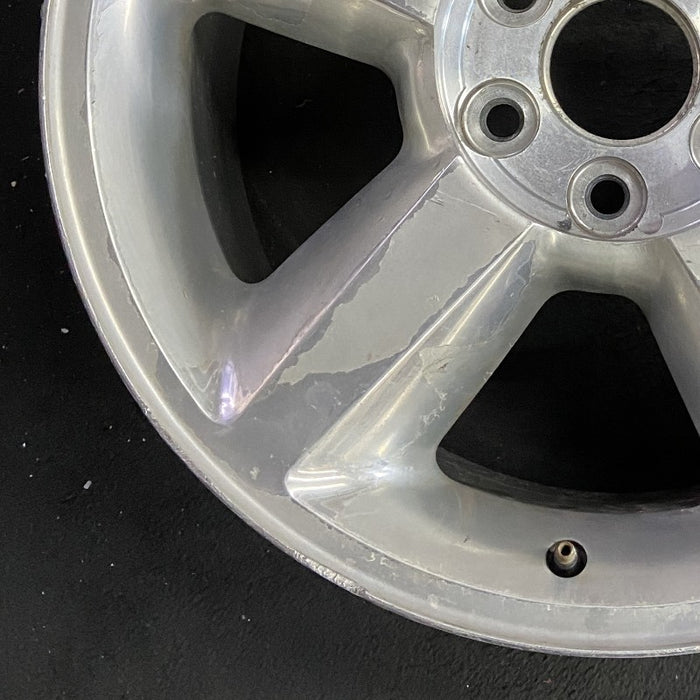 20" AVALANCHE 1500 07 20x8.5 5 spoke covered lug nuts w/o groove in spoke; - Additional View