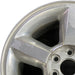 20" AVALANCHE 1500 07 20x8.5 5 spoke covered lug nuts w/o groove in spoke; - Angle View