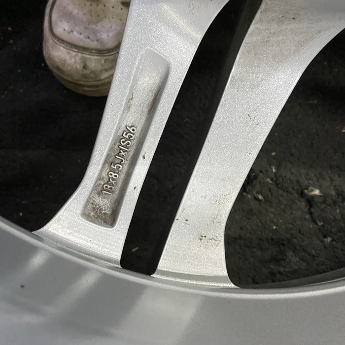 18" CORVETTE 16-19 front, 18x8.5, silver Original OEM Wheel Rim