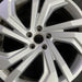 20" ATLAS 21-22 20x8 5 spoke V spoke silver Original OEM Wheel Rim - Angle View