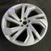 20" ATLAS 21-22 20x8, 5 spoke, V spoke, silver Original OEM Wheel Rim - Side Profile